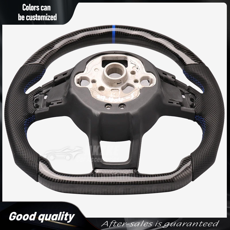 Suitable For Volkswagen Golf 7, 7.5, GTI, Mk7 Steering Wheel, Optional Shift Paddles And Multifunction Buttons, Car Accessories