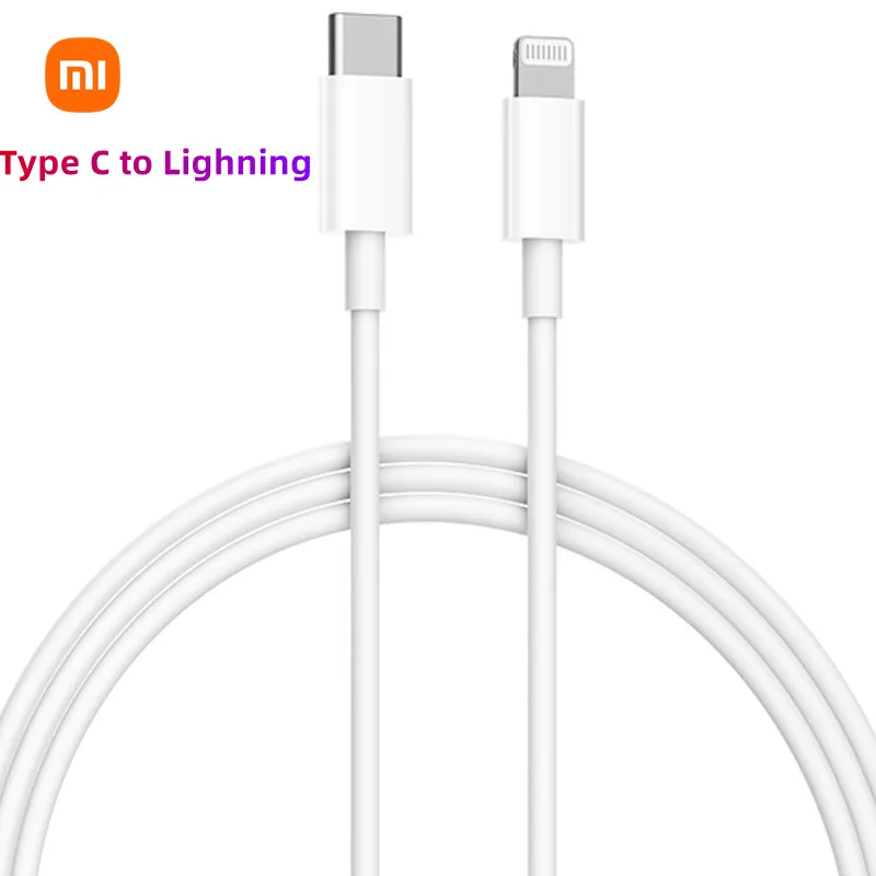 Xiaomi USB C - Cavo Lightning per iPhone 14 13 12 11 Pro Max XS XR iPad PD 27W/20W Ricarica rapida da tipo C a cavo Lighning Dati
