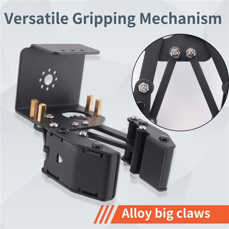 AC93-Open Robot Garra Grande Gripper Robô Manipulador Para Braço Robô Kit DIY Garra Robô Programável
