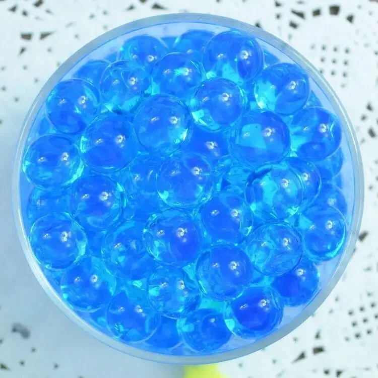 เจลลูก Blaster กระสุน Splat Gun ลูกปัดเติม 7-8 มม.ลูกบอล Bullet ใช้งานร่วมกับ Orbeez ปืนและ Splatter Ball Gun Blue Mix