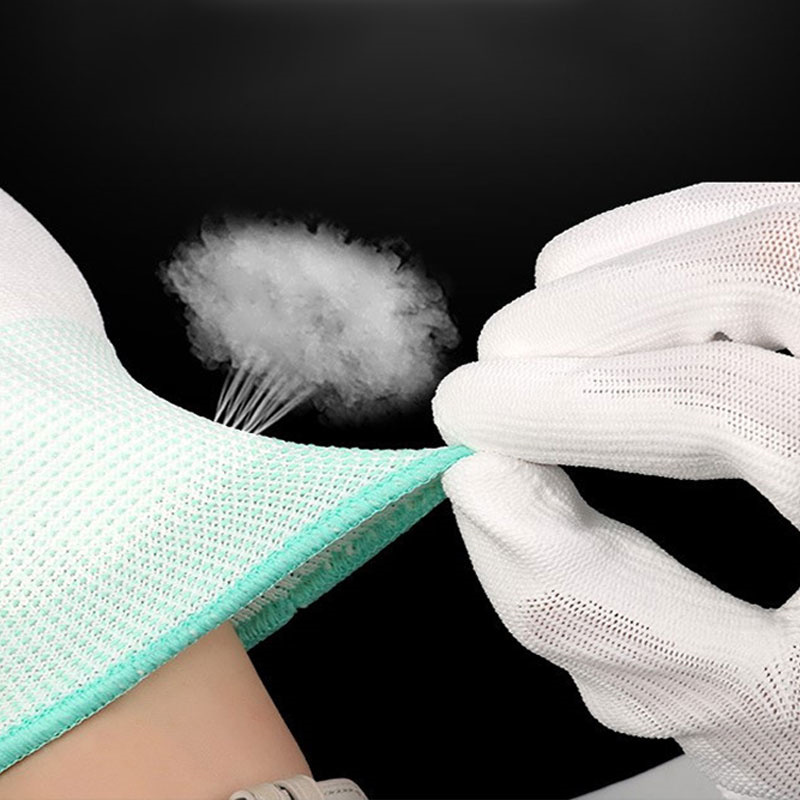 1/5/10 pair Antistatic Gloves Anti Static ESD Electronic Working Gloves pu coated palm coated finger PC Antiskid for Garden