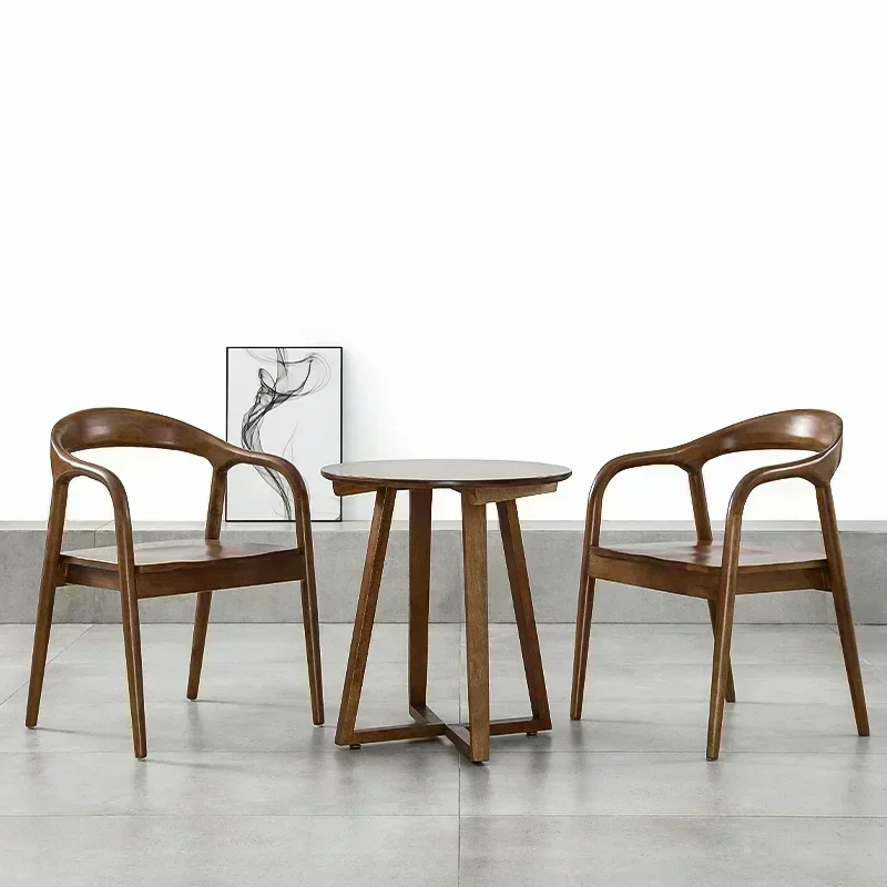 เฟอร์นิเจอร์สไตล์ฝรั่งเศสเก้าอี้หรูหราElegant Dining Designerเก้าอี้Nordic NiceราคาถูกสบายMid-Century Offer Islandตาราง
