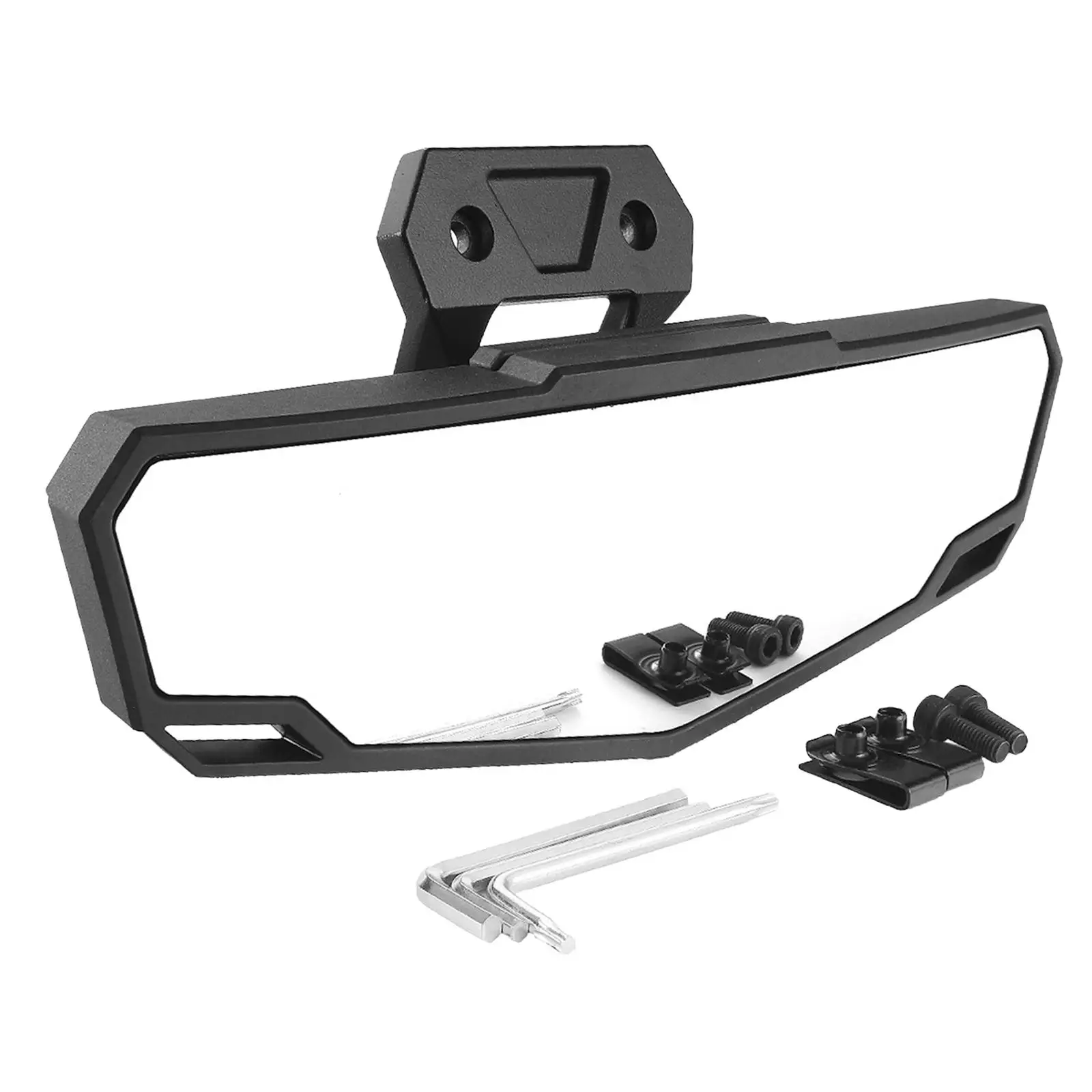 Espelho retrovisor central 2883763   Peças de reposição do espelho retrovisor para Polaris RZR Pro R R 4 RZR Pro XP 4 Fácil instalação