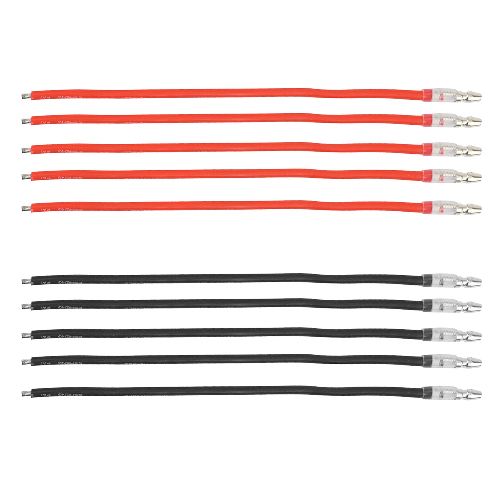 BABQ 10 pièces 16AWG fil de Silicone avec prise mâle 4.0Mm longueur 10Cm pour 380 390 540 550 775 795 câble de connexion de moteur brossé