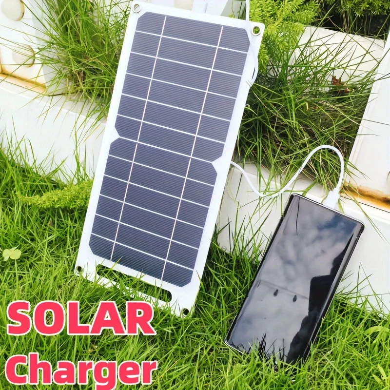 5V 35W Sunpower Portable Solar Panel With USB Safe Stabilize Charger For Phone Power Bank Outdoor Camping Home RV Gift Use