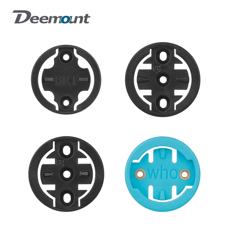 2 unid/set Base de montaje de ordenador para Garmin/Magene/Bryton/Wahoo se adapta a Radar RTL515/Magane L508 /Bryton R300L insertos de repuesto de ciclo