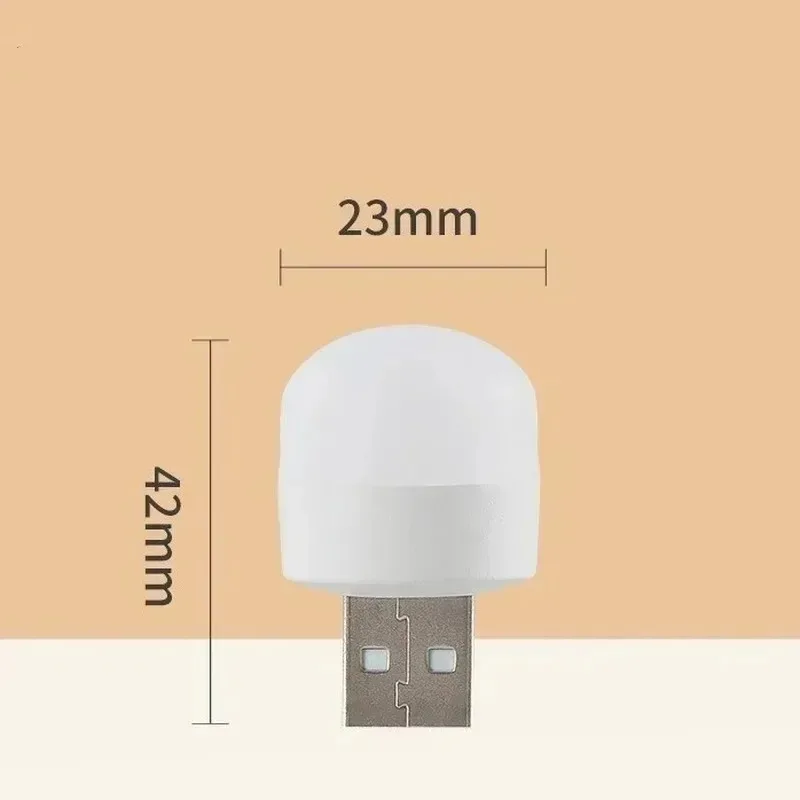Wholesale Mini USB Night Light Bulbs Warm White Eye Protection Book Reading Light USB Plug PC Mobile Power Charging LED Lamp
