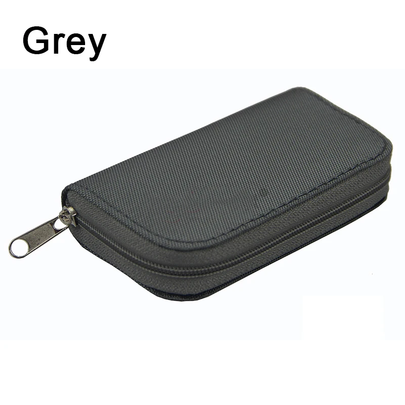 Memory Card Collect Bag SD Card Carrying Case Holder Wallet with 22 Slots for CF/SD/Micro SD/SDHC/MS/DS Card Bag Game Camera SD