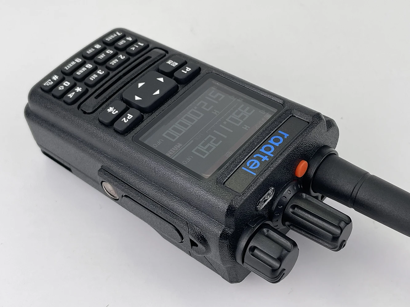 Radtel RT-490 GPS Bluetooth APP Amateur Ham Zwei-Wege-Radio 256CH Air Band Walkie Talkie USB-C VOX SOS LCD Polizei Scanner Luftfahrt