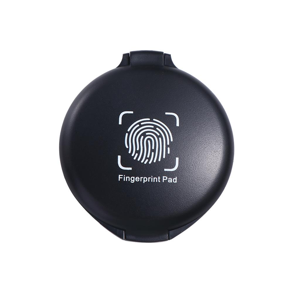 Fingerprint Ink Pad Thumbprint Ink Pad For Notary Fingerprint Id Security Identification Cards Fingerprint Black Stamp Ink Pad