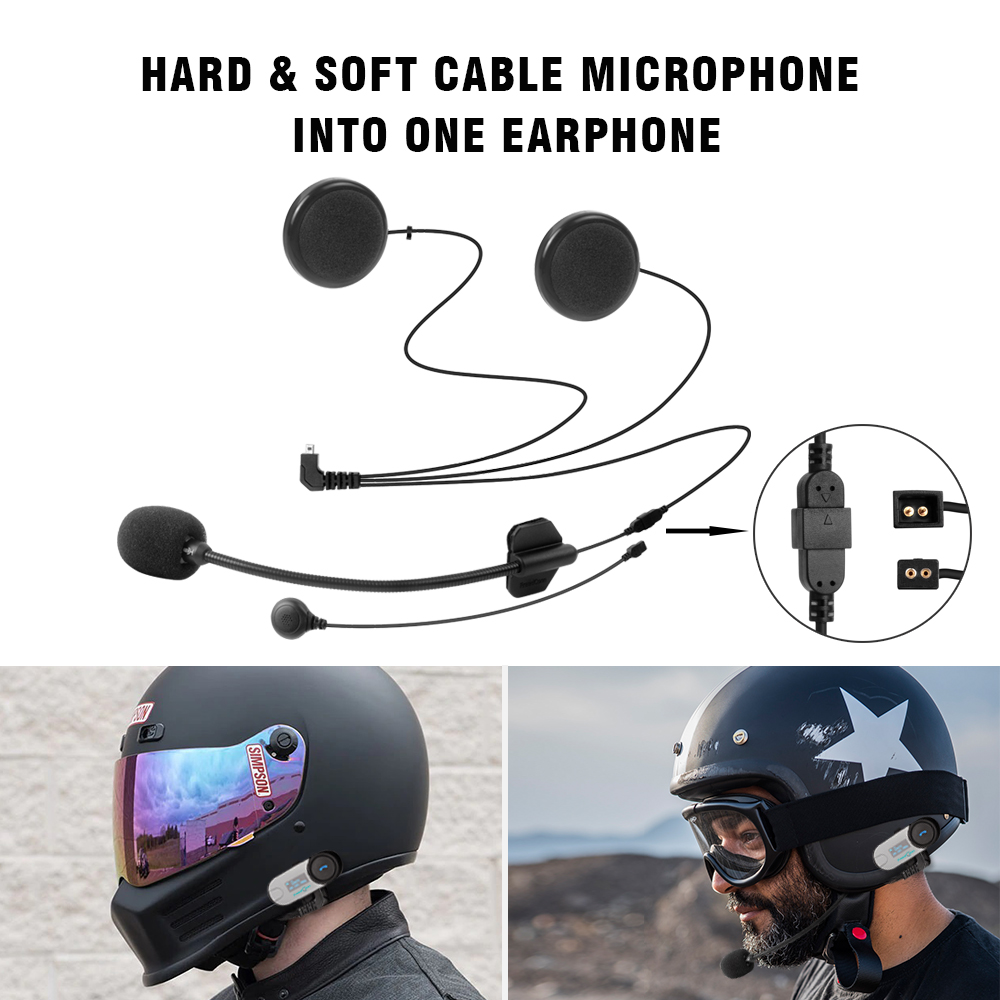 Freedconn オートバイインターホンイヤホン T-COM VB T-COM SC オートバイ Bluetooth ヘルメットインターホンアクセサリー送料無料