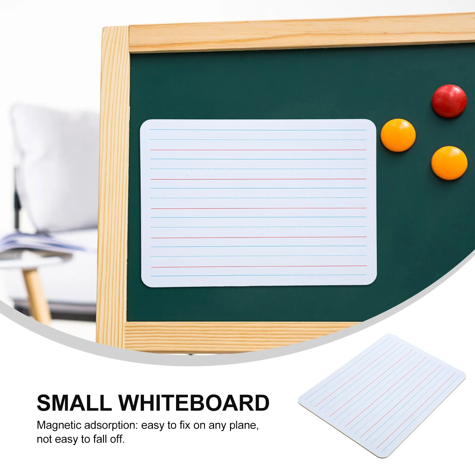 Erasable Whiteboard Four-Line Three-Grid Letter Board English Writing Board Teaching Blackboard Erasable Writing Board