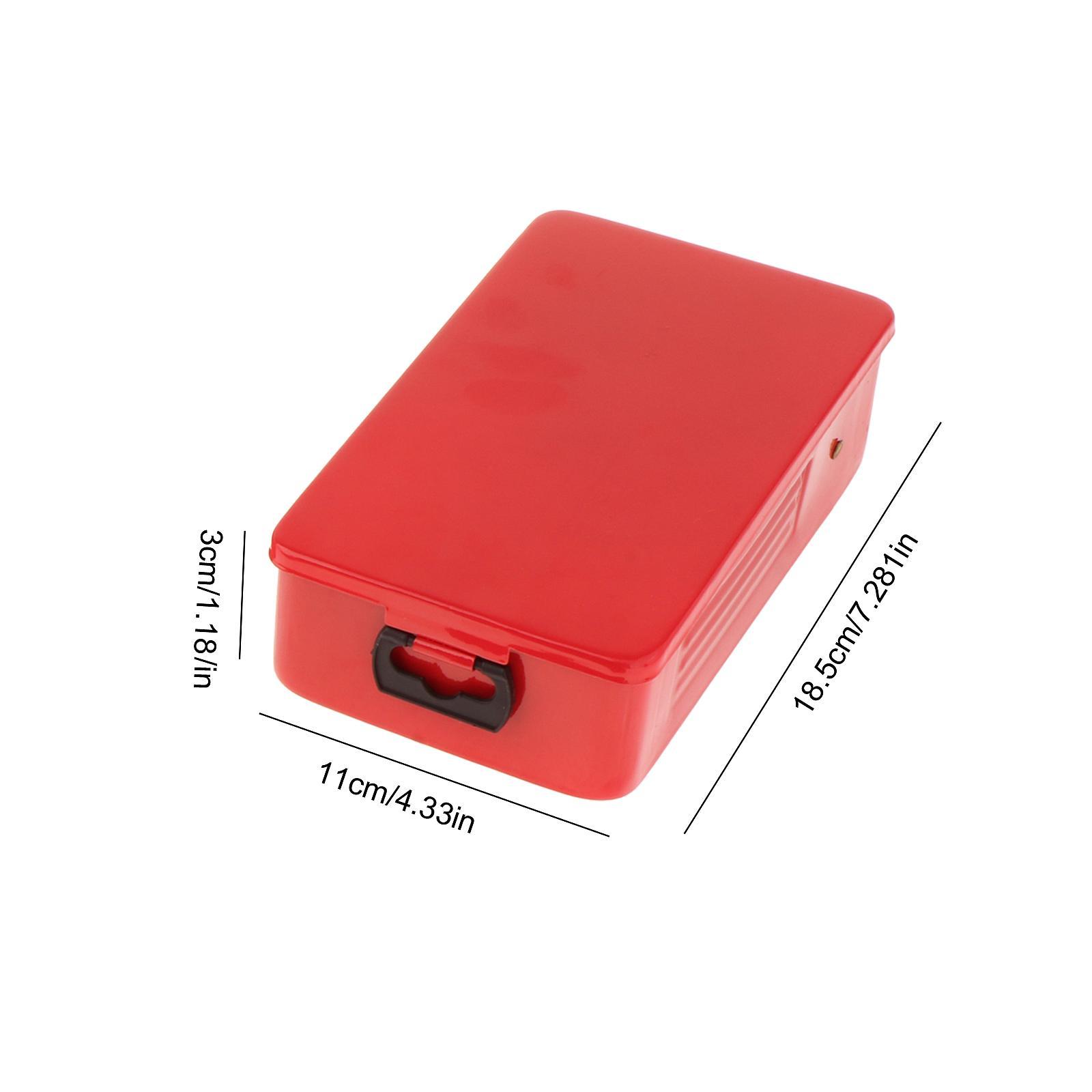 Twist Drill Bit Case Drill Bit Dispenser Organizer, Metal, Accessory Professional, Empty Drill Bit Index Box Storage Case