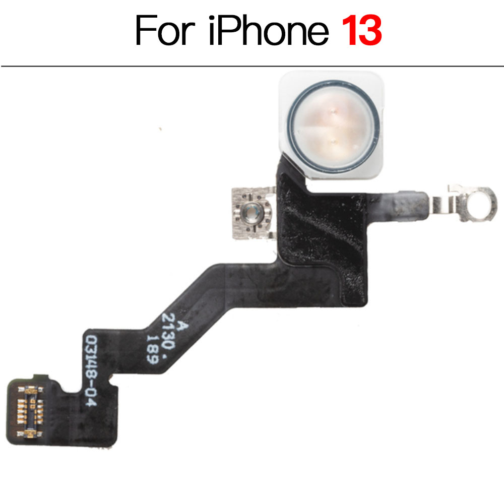 フラッシュライト マイク付き フレックスケーブル交換用 iPhone 12 13 Mini Pro Max LEDライト