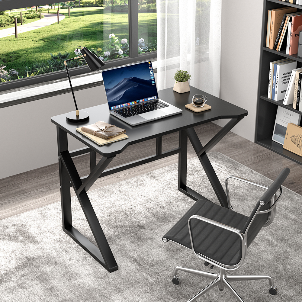 Voltsify K-shaped Frame Office Desk Workstation Game Table