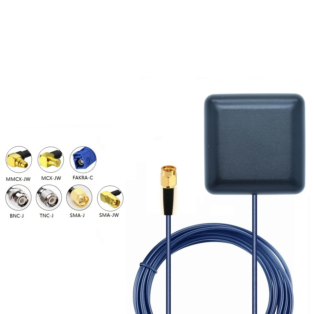 Gnss-GPSアンテナbd glonass l1 g1 b1,アンテナNEO-M8N 42dbi,外部アンテナsma tnc bnc cx mcxfakraコネクタ