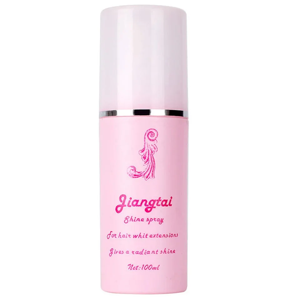 Pruikverzorgingsoplossing Haarsysteem Antikroezen Gladde klitten Bescherming Synthetisch haar Antistatische conditionerspray