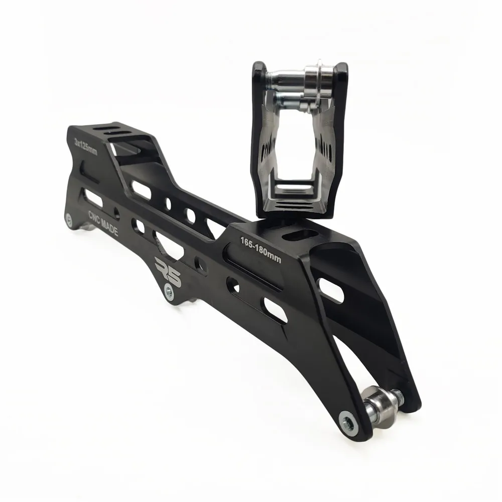 R5 Blance 3*110mm 246mm 3*125mm 260mm Inline Skates Frame for Slalom Skates Convert to 3 Wheels Speed Skating Shoes 165mm Alloy