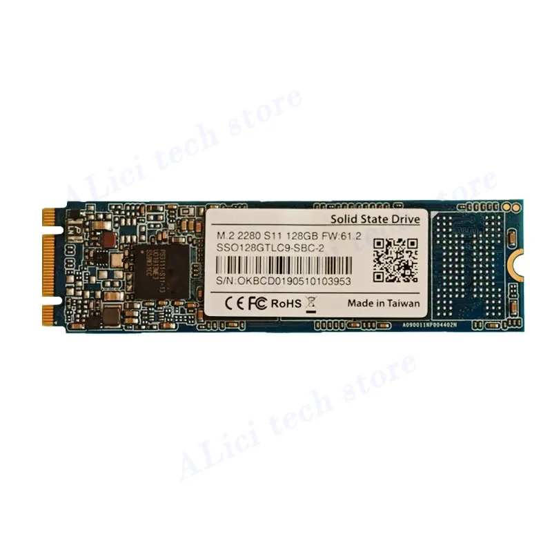 FOr Phison S11 128G 256G Industrial Grade  M.2 SATA3 NGFF 2280 SSD Solid State Drive m2