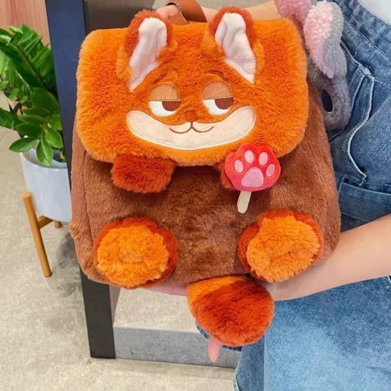 2025 Disney New Foxke Ni Foxke Cartoon Cute Backpack Everyday Travel Versatile Fashion Large Capacity School Bag
