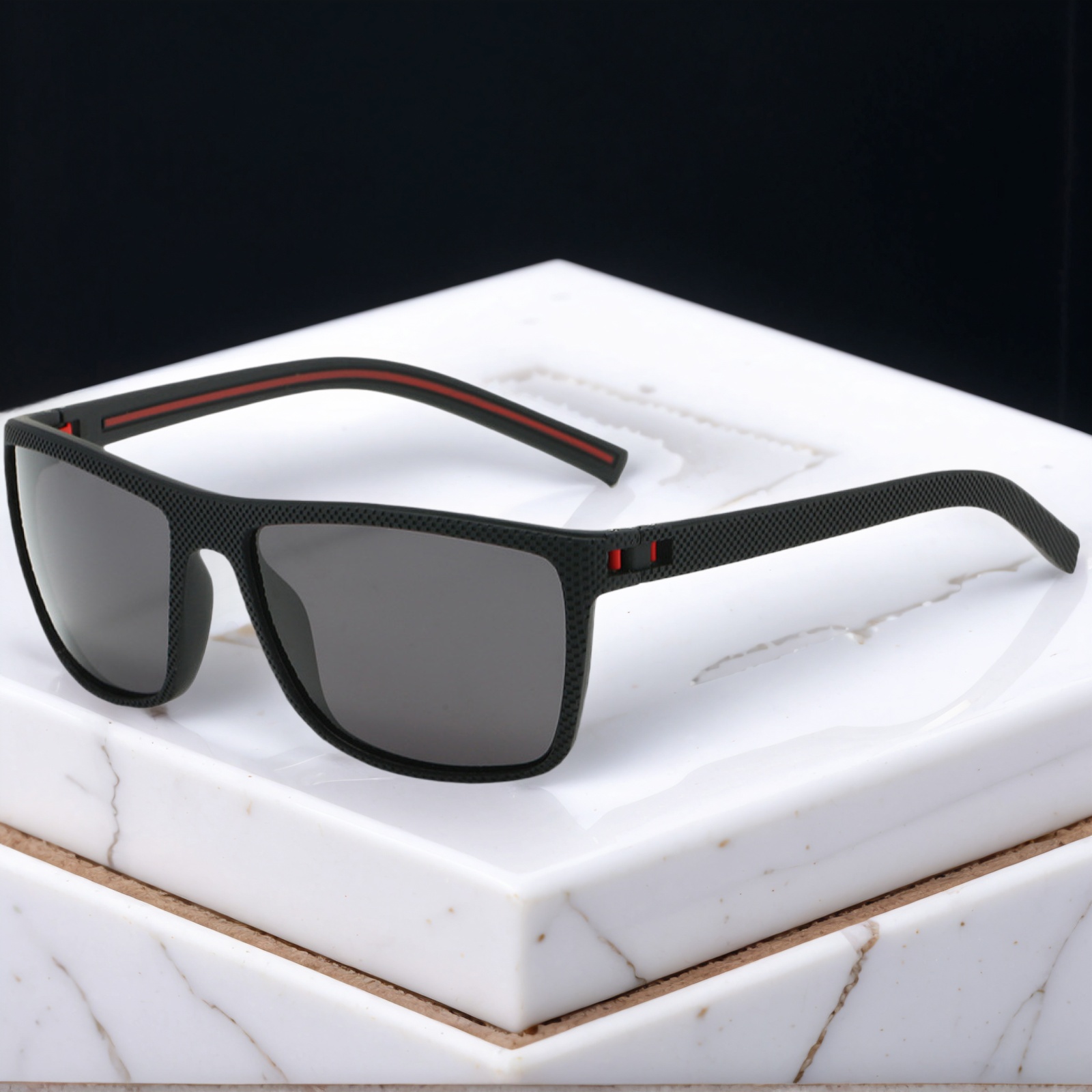 UV400 Zonnebril Mannen Vrouwen Luxe Merk Designer Heren Vierkante Zonnebril Mode Rijden Vissen UV400 Brillen Man