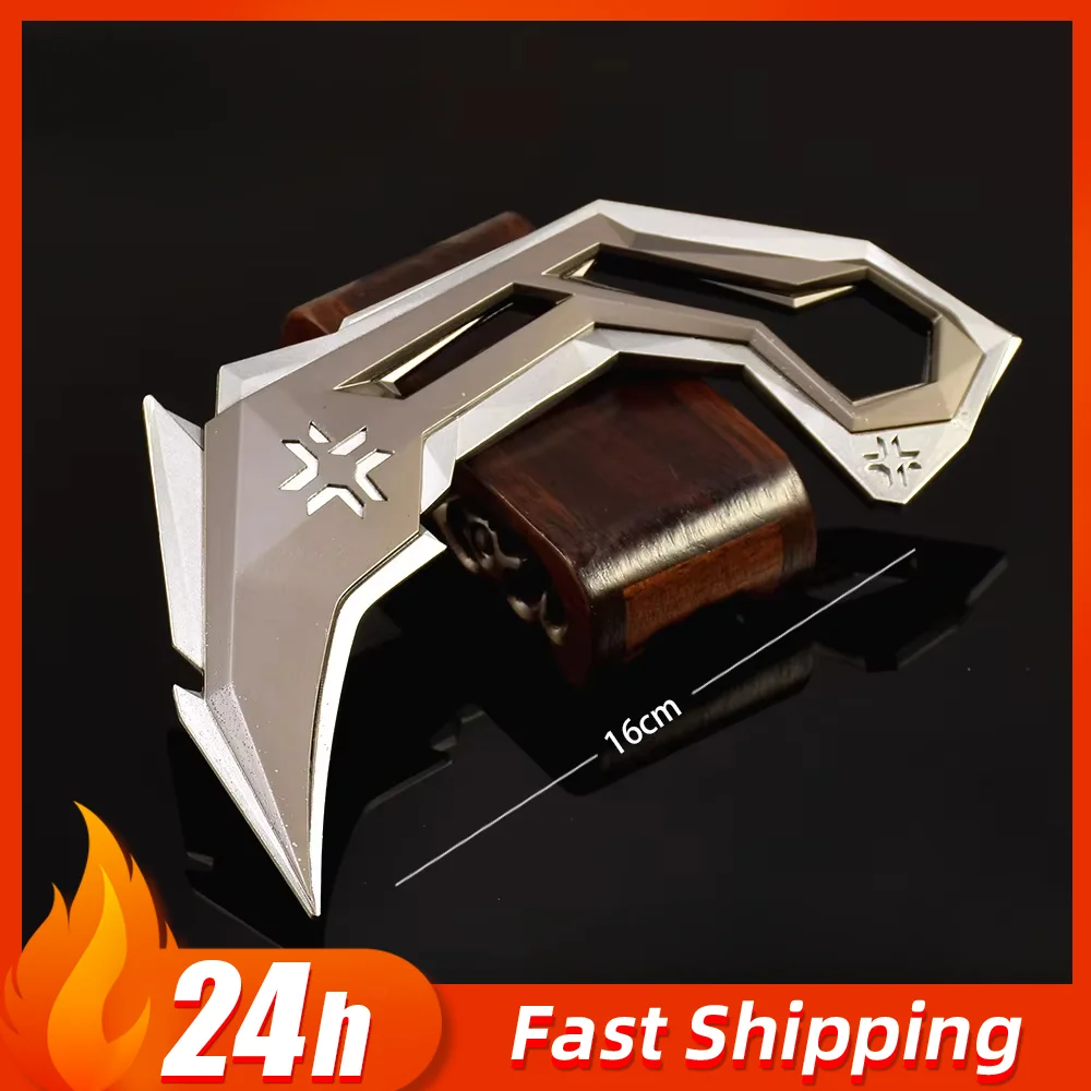 24cm Valorant 2025 VCT Karambit juego periferia totalmente de Metal artesanía arma modelo Cosplay Prop adornos coleccionables juguetes para niños regalos