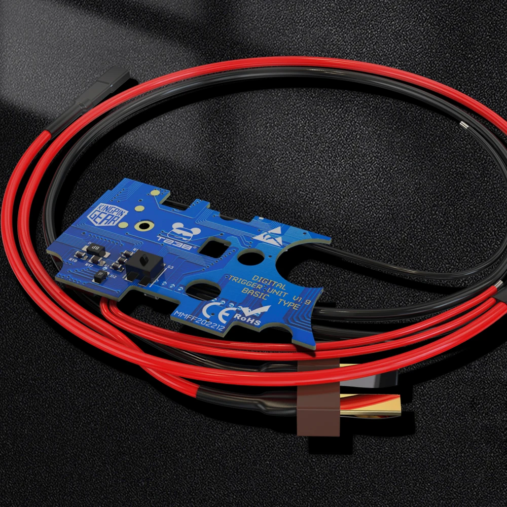 T238 1.9 Kích Hoạt Với Dây Dẫn Bộ Cho AIRSOFT Gel Bóng Hộp Số V2 Với Lập Trình Bảo Vệ Quá Nhiệt Hoạt Động Phanh