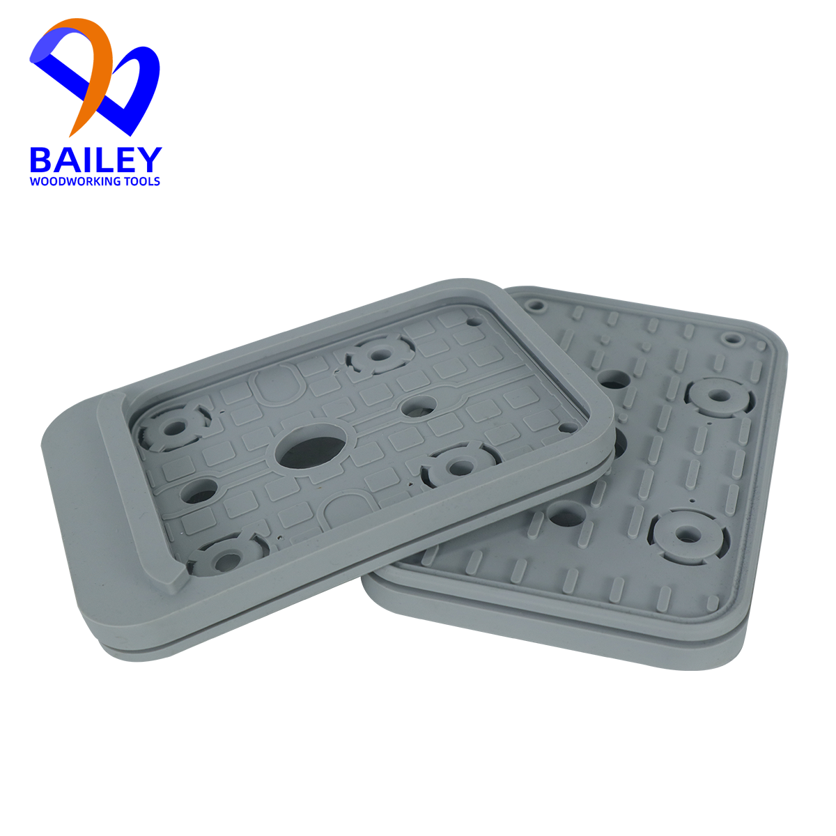 베일리 5PCS 160x115x17mm Homag Weeke 흡입 컵 용 진공 흡입 플레이트 고무 패드 CNC 머시닝 센터 목공 도구