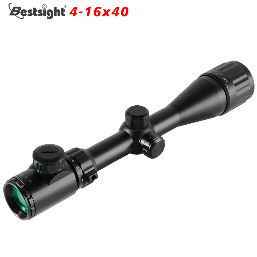 4-16X40 AOE Optics Hunting Riflescope Red&Green Dot Illuminated Sight Rifle Scope Sniper Gear Scope Airsoft Rifle