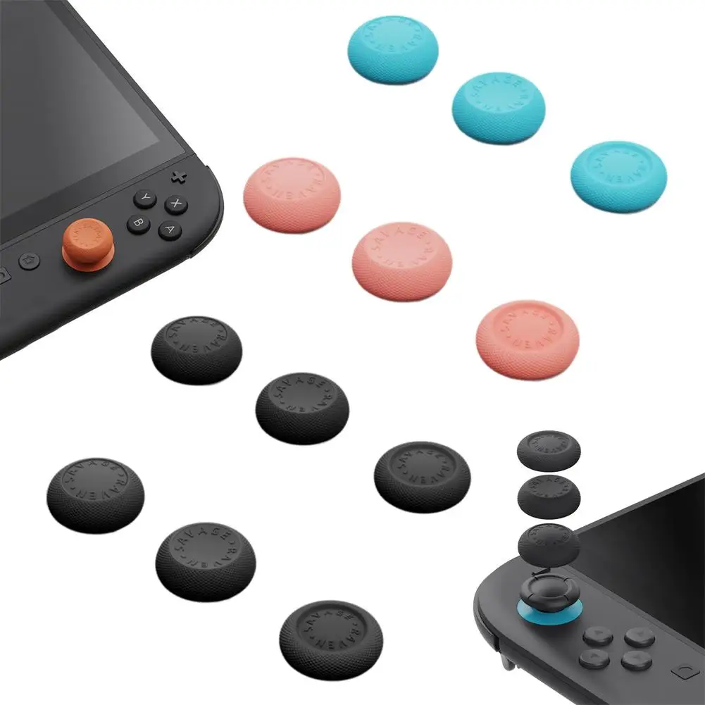 For Nintendo Switch 2 NS2 Skull & Co. JoyCon Thumb Grip Set Joystick Cap Thumbstick Cover Game Accessories