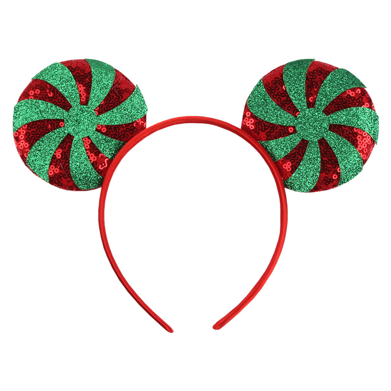 Aros de cabelo da Disney, aros de cabelo do Mickey para adultos europeus e americanos, chapéus de festa de festival, acessórios de cabelo para crianças