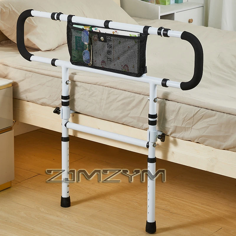 Corrimão de cabeceira para idosos, corrimão de cabeceira para deficientes e cama, cerca de proteção contra quedas, dispositivo auxiliar para idosos