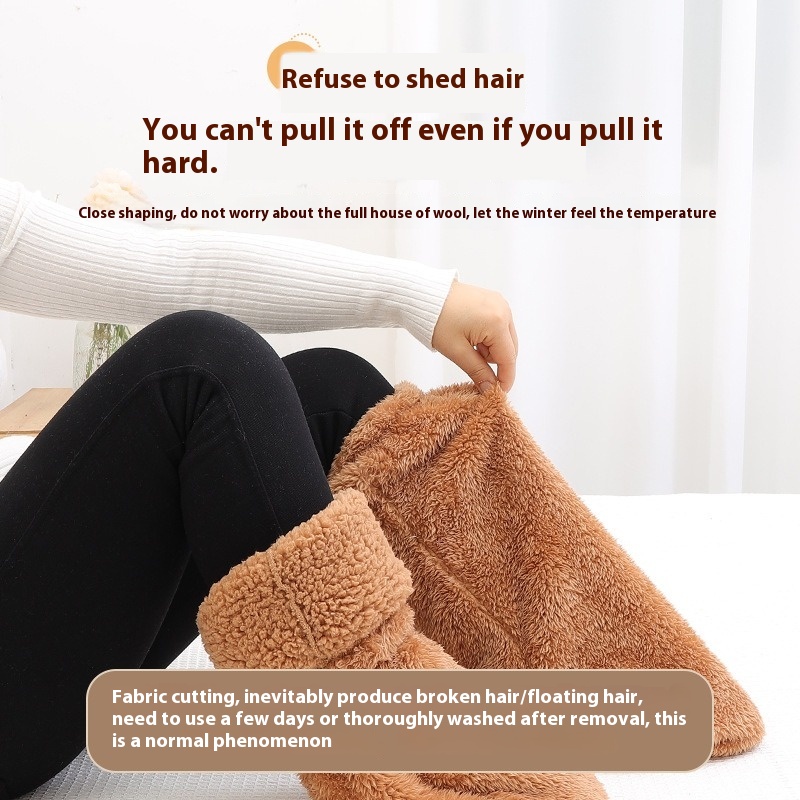 Loose Furry Sleeping Socks para homens e mulheres, Leg Cover, Foot Protector, Leg Cover, Cute and Thickened, Old People, Elderly, Winter