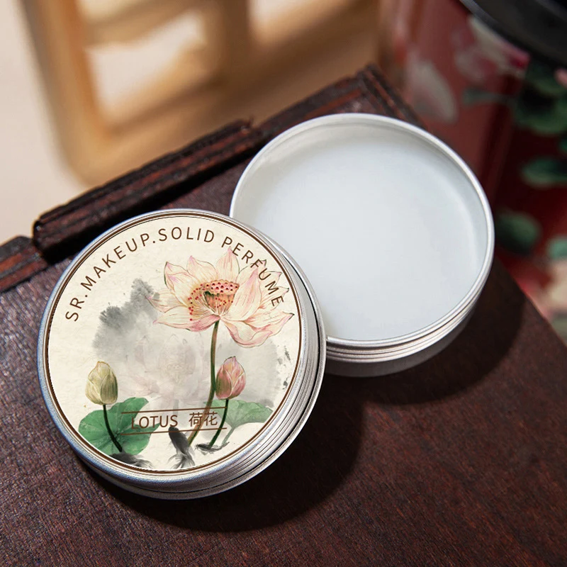 Perfume sólido para mujer, bálsamo sólido portátil, fragancias duraderas, Perfumes sólidos frescos y elegantes para mujer, desodorante aromático corporal