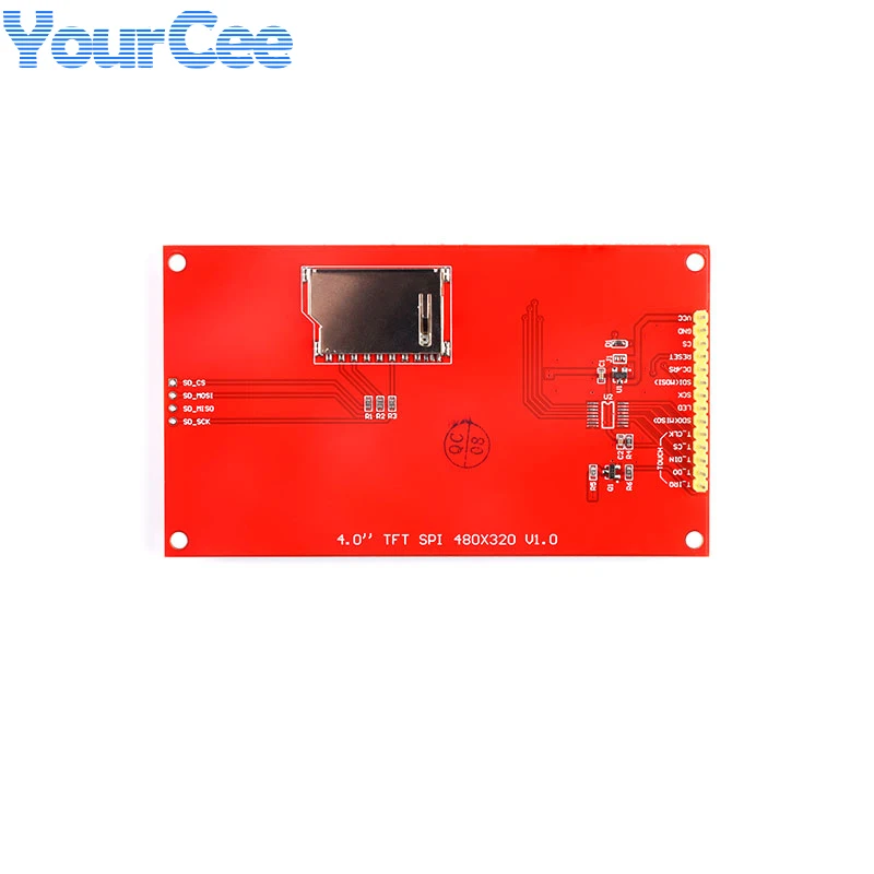 3.5 "Màn Hình LCD 3.5 Inch TFT Màn Hình Hiển Thị Màn Hình Cảm Ứng ILI9488 Lái Xe 320X480 SPI Cổng Giao Tiếp Nối Tiếp STM32 C51 320*480 Cho Arduino