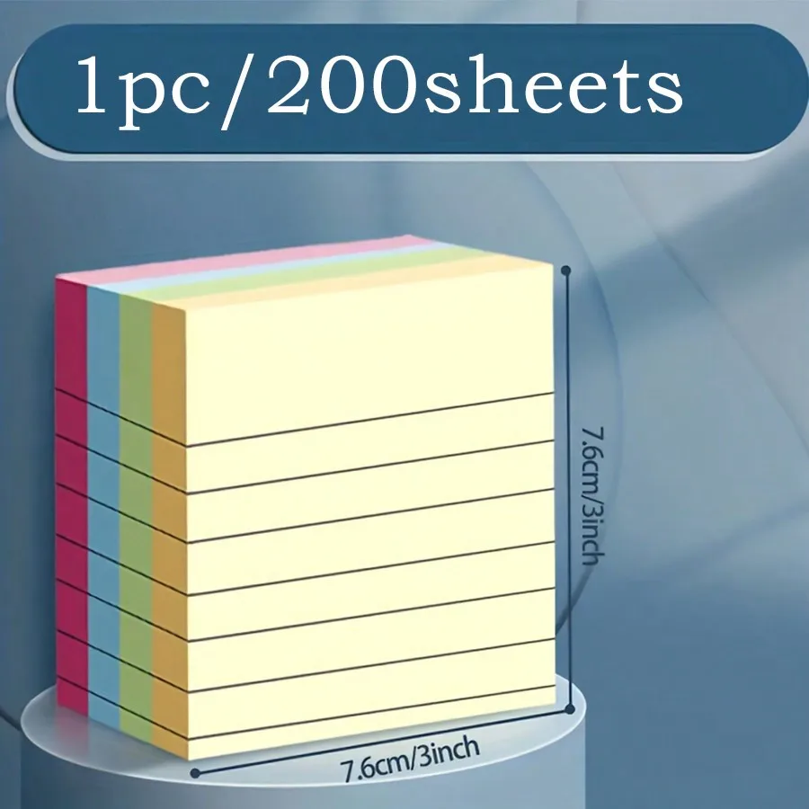 100/200 Sheets of Vibrant Horizontal Note Paper Set-Pink Notebooks for Students and Office Organizations