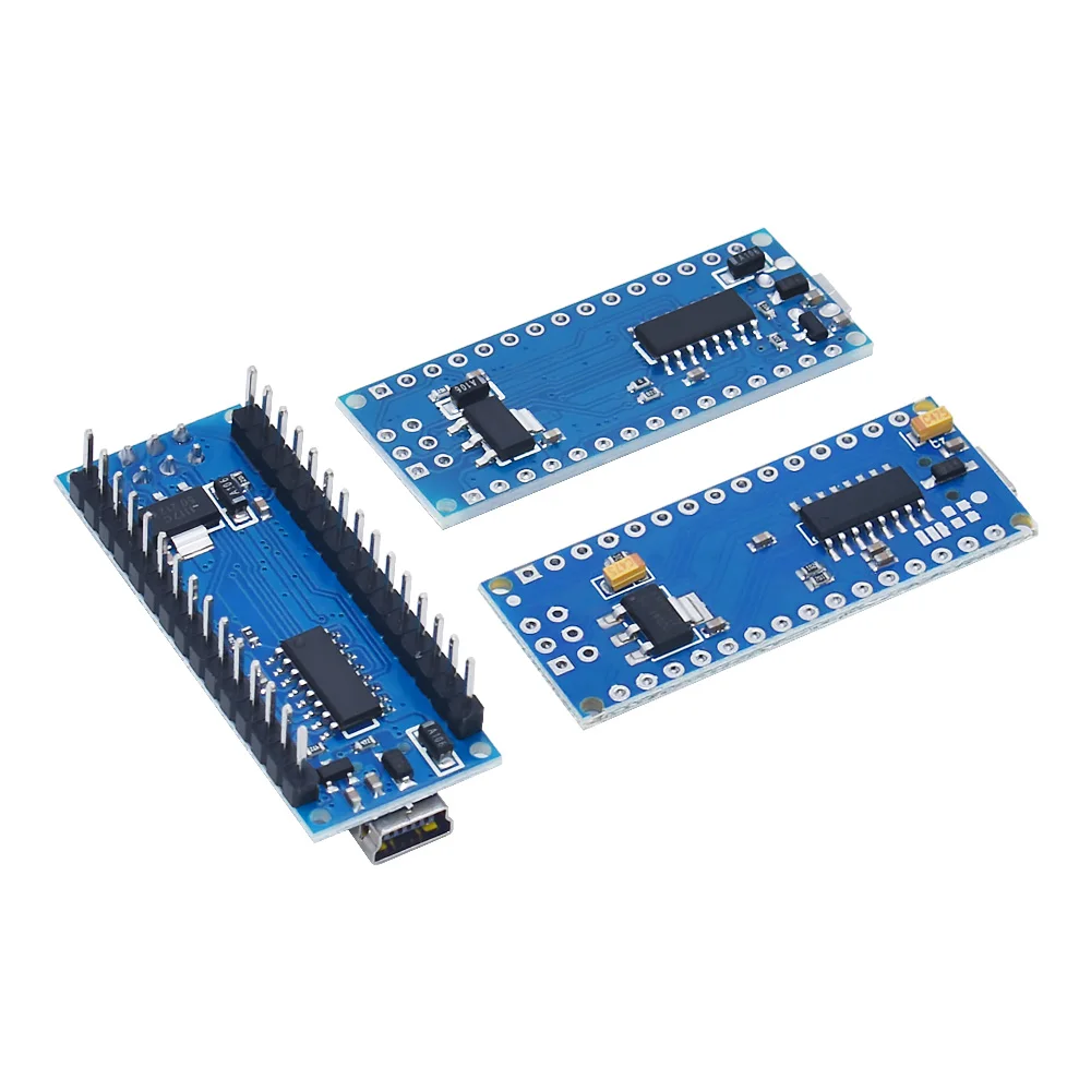 Mini / Type-C / Micro USB Nano 3.0 With the bootloader compatible Nano controller for Frduino CH340 USB driver 16Mhz ATMEGA328P
