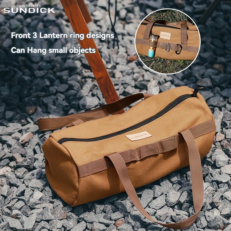 Estuche de transporte para pícnic al aire libre, bolsa para acampar, bolsa para cubiertos, vajilla de gran capacidad, bolso portátil para suministros de viaje