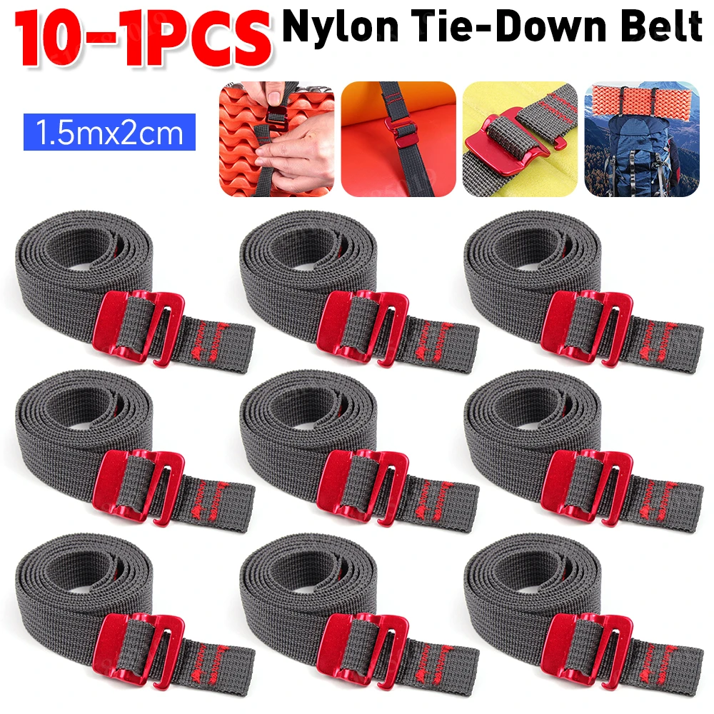 1.5m fivela de pressão de náilon palete correias de carga bagagem fixa carro tensor tensor cintas catraca tie-down cinto