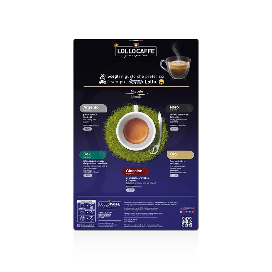 200 FLYLL CAPSULES COMPATIBEL LAVAZZA MY WAY GEMENGD GOUD GEÏSPRESSED