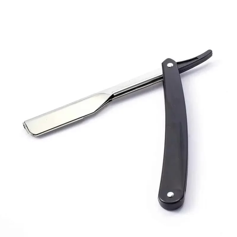 Rasoio manuale portatile pieghevole Accessori per parrucchieri Parrucchiere per principianti Adatto per donne Rasoio per sopracciglia Rasoio di sicurezza