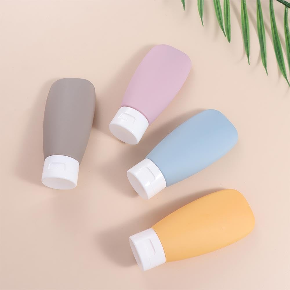 Morandi หลอดบีบขวดแบบพกพาผลิตภัณฑ์ดูแลผิว Dispensing Ottle โลชั่นครีมทามือ Body Wash ชุดเดินทางเติมที่ว่างเปล่า