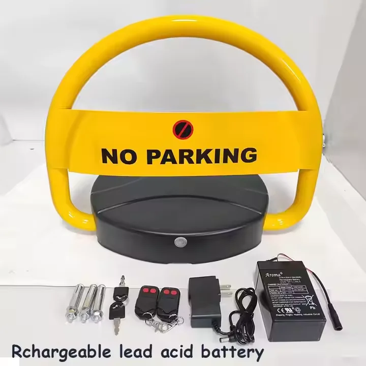 Remote Control Automatic Car Parking Guard Economic Remote Control Parking Blocker No Parking Sign