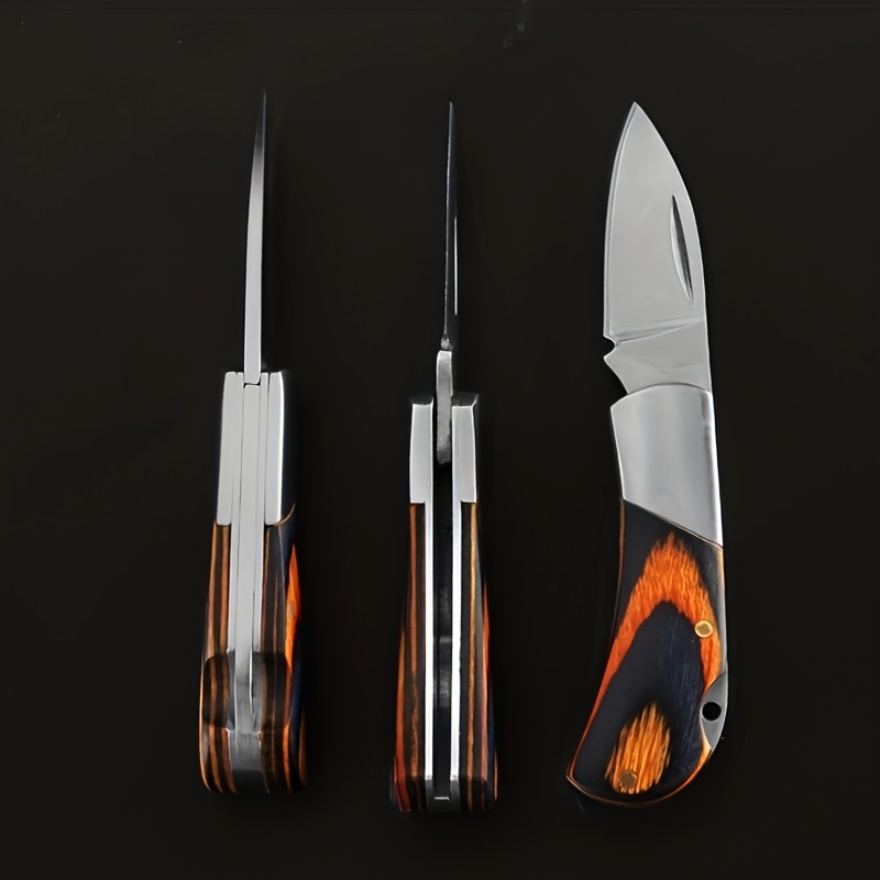 New Portable Small Blade Camping Keychain Folding Pocket Knife  Stainless Steel Key Chains Rings Knife Pendant Keyring Bag Gifts