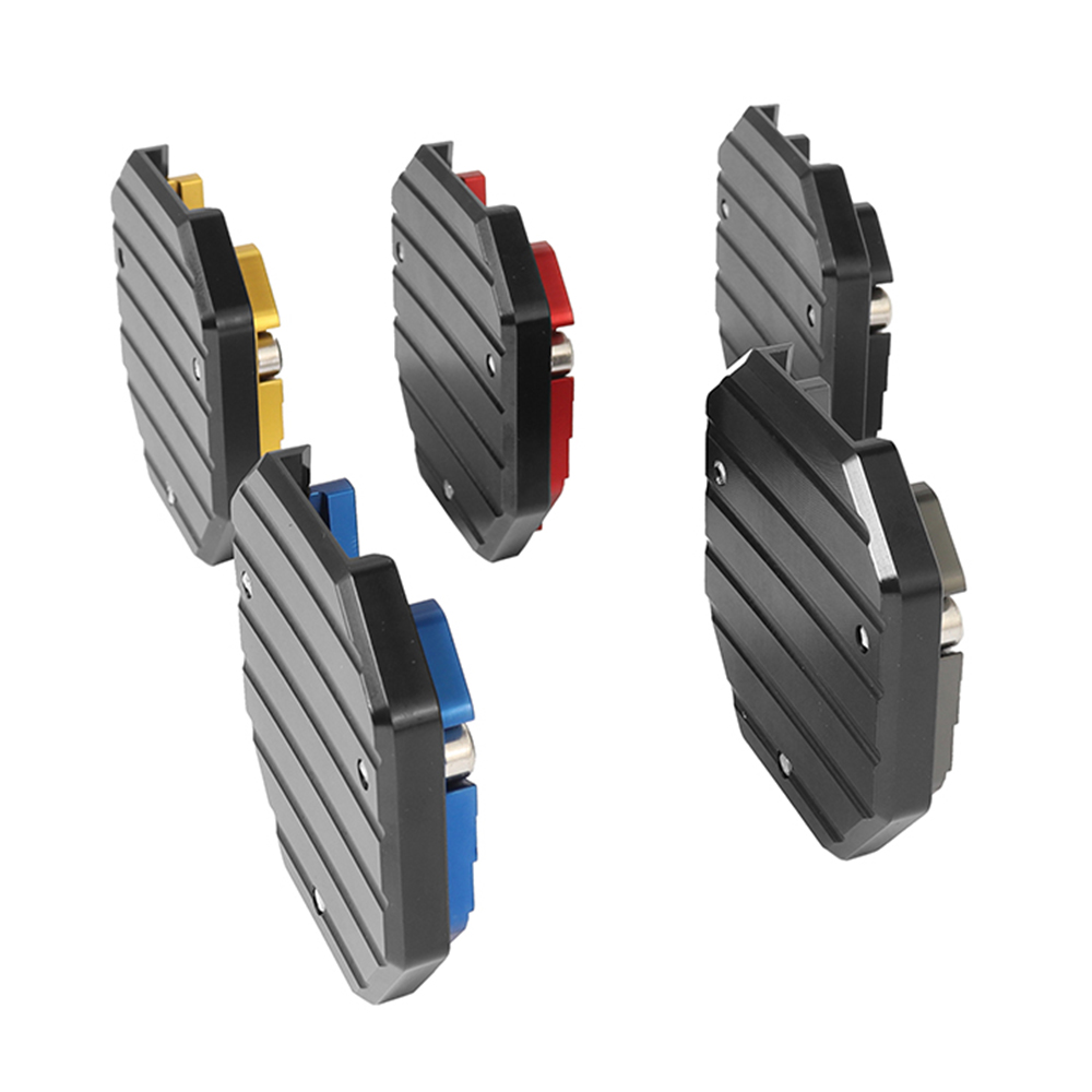 Bicicletas da motocicleta kickstand extensor pé suporte lateral extensão pé almofada placa de suporte acessórios da motocicleta