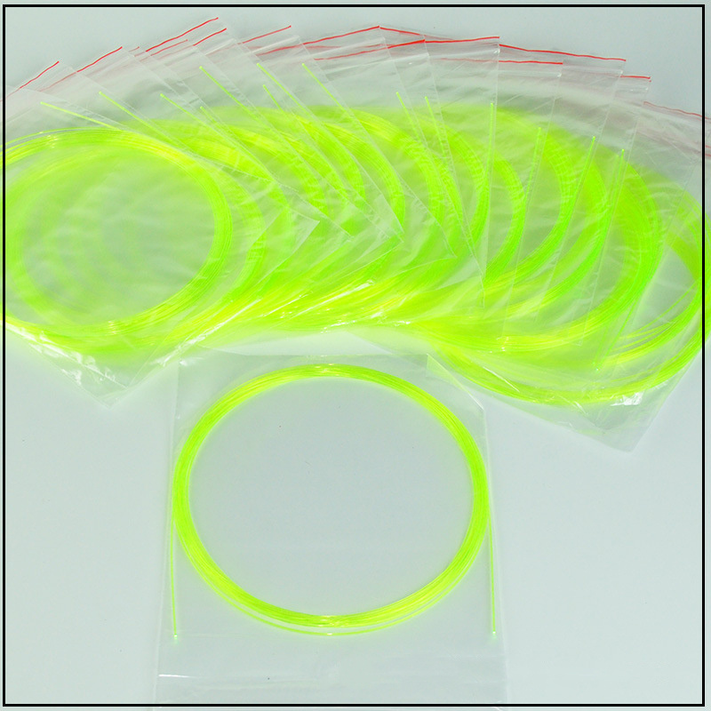 1メートル蛍光光ファイバケーブル光ファイバロッド1.0ミリメートル1.5ミリメートル2.0ミリメートル赤ネオン超光ファイバ照明ガン視力シャット