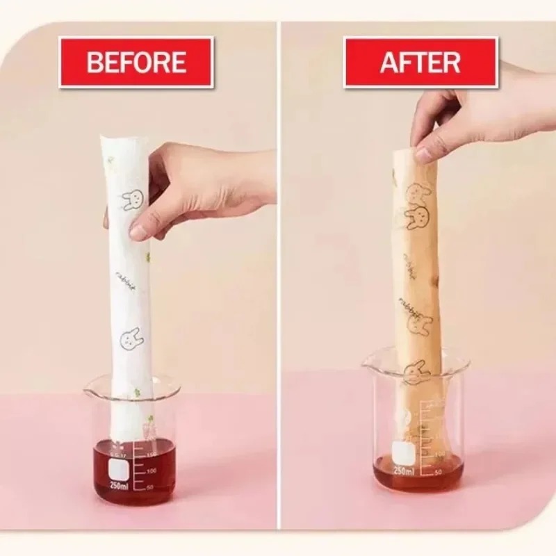 500/50pcs Kitchen Disposable Rags Reusable Non-Woven Cleaning Cloths Washing Dishcloths Rag Cloth Towels Scouring Pads Wholesale