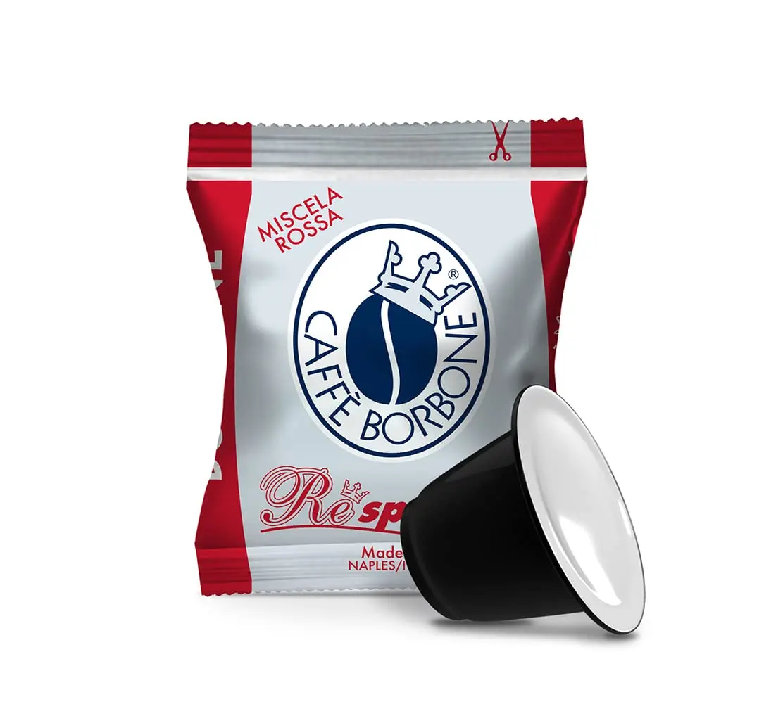 Koffie Bourbon Respresso, Red Blend-100 capsules-binnenlandse Nespresso-machines compatibel *