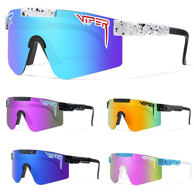 ยี่ห้อใหม่ Pit Viper แว่นตากันแดดผู้ชายผู้หญิงแว่นตากันแดดขี่จักรยานแว่นตา UV400 เดินป่าเบสบอลซอฟท์บอลแว่นตากีฬากลางแจ้ง