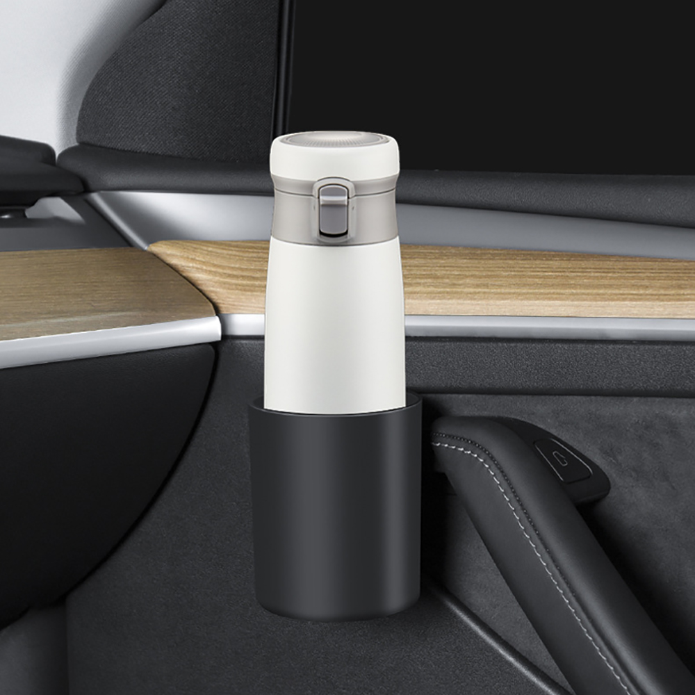 Portavasos para puerta de coche Tesla Model 3 Y, caja de almacenamiento, soporte para puerta, rango de bebida, soporte para botella de agua, accesorios para automóvil